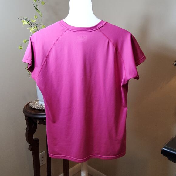 Under Armour Women's Dri-Fit Fuchsia Color Size L - Picture 6 of 8